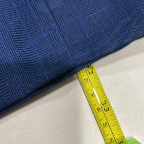 Club Room Mens Suit Blue 42R coat 36W pants with 32 inch inseam. NWT - Picture 6 of 7